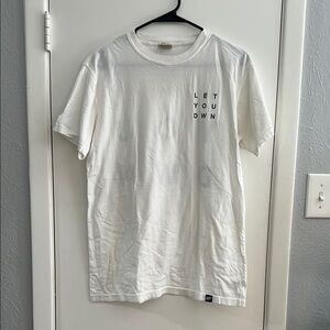NF Let You Down White Graphic T-Shirt